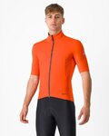 CASTELLI jersey de manga corta - PERFETTO ROS 2 WIND - naranja