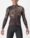 CASTELLI maillot de invierno de manga larga - VENTAGLIO - marrón