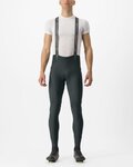 CASTELLI pantalones largos con tirantes - FREE AERO RC - verde