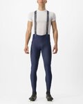 CASTELLI pantalones largos con tirantes - FREE AERO RC - azul