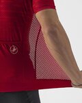 CASTELLI jersey de manga corta - INSIDER - rojo