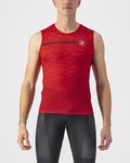CASTELLI maillot sin mangas - INSIDER - rojo
