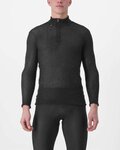 CASTELLI camiseta de manga larga - COLD DAYS 2ND LAYER - negro
