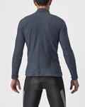 CASTELLI camiseta de manga larga - COLD DAYS 2ND LAYER - gris/azul