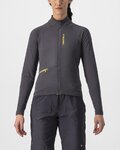CASTELLI maillot de invierno de manga larga - UNLIMITED TRAIL W - gris