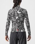 CASTELLI maillot de verano de manga larga - UNLIMITED W THERMAL - negro/blanco