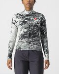 CASTELLI maillot de invierno de manga larga - UNLIMITED W THERMAL - gris/blanco