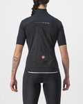 CASTELLI jersey de manga corta - PERFETTO ROS 2 W WIND - negro