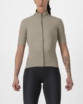 CASTELLI jersey de manga corta - PERFETTO RoS 2 W WIND - beige