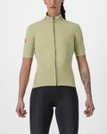 CASTELLI jersey de manga corta - PERFETTO ROS 2 W WIND - verde claro