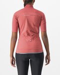 CASTELLI jersey de manga corta - PERFETTO RoS 2 W WIND - rojo