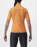 CASTELLI jersey de manga corta - PERFETTO ROS 2 W WIND - naranja