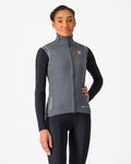 CASTELLI chaleco - PERFETTO ROS 2 W - gris