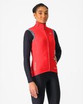CASTELLI chaleco - PERFETTO ROS 2 W - rojo