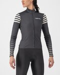 CASTELLI maillot de invierno de manga larga - AUTUNNO - gris