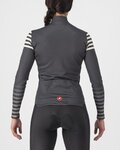 CASTELLI maillot de invierno de manga larga - AUTUNNO - gris