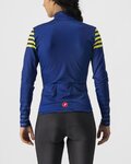 CASTELLI maillot de invierno de manga larga - AUTUNNO - azul
