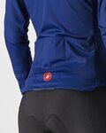 CASTELLI maillot de invierno de manga larga - AUTUNNO - azul