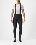 CASTELLI pantalones largos con tirantes - FREE AERO RC W DT - negro