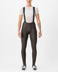 CASTELLI pantalones largos con tirantes - FREE AERO RC W DT - marrón