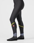 CASTELLI pantalones largos con tirantes - VELOCISSIMA DT - negro/verde claro