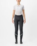 CASTELLI pantalones largos sin tirantes - VELOCISSIMA THERMAL - negro/verde claro