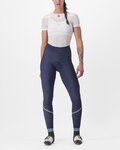 CASTELLI pantalones largos sin tirantes - VELOCISSIMA THERMAL - azul