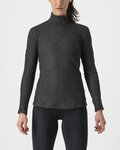 CASTELLI camiseta de manga larga - COLD DAYS W 2ND LAYER - negro