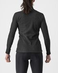 CASTELLI camiseta de manga larga - COLD DAYS W 2ND LAYER - negro
