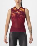CASTELLI maillot sin mangas - INSIDER W - granate