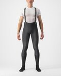 CASTELLI pantalones largos con tirantes - SEMIFREDDO - negro