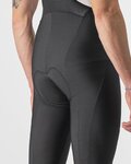 CASTELLI pantalones largos con tirantes - SEMIFREDDO - negro