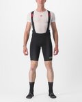 CASTELLI pantalones cortos de tirantes - PREMIO BLACK LTD EDITION - negro/dorado