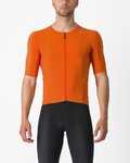 CASTELLI jersey de manga corta - PREMIO BLACK - naranja