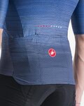 CASTELLI jersey de manga corta - AERO RACE 6.0 - azul