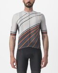 CASTELLI jersey de manga corta - SPEED STRADA - gris