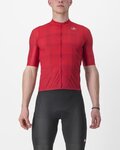 CASTELLI jersey de manga corta - LIVELLI - rojo