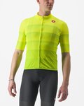 CASTELLI jersey de manga corta - LIVELLI - amarillo