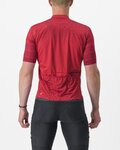 CASTELLI jersey de manga corta - UNLIMITED TERRA - rojo