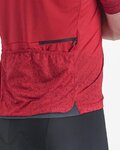 CASTELLI jersey de manga corta - UNLIMITED TERRA - rojo