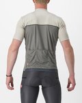 CASTELLI jersey de manga corta - UNLIMITED ENTRATA - gris/marfil