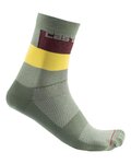 CASTELLI calcetines clásicos - BLOCCO - verde
