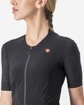 CASTELLI jersey de manga corta - PREMIO W - negro