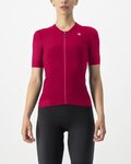 CASTELLI jersey de manga corta - PREMIO W - rojo