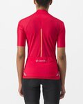 CASTELLI jersey de manga corta - ENDURANCE W - rojo