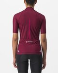 CASTELLI jersey de manga corta - ENDURANCE W - granate