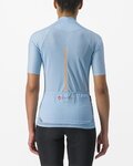 CASTELLI jersey de manga corta - ENDURANCE W - azul claro