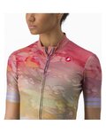 CASTELLI jersey de manga corta - MARMO - púrpura