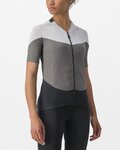 CASTELLI jersey de manga corta - GRADIENT COLOR BLOCK - gris