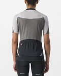 CASTELLI jersey de manga corta - GRADIENT COLOR BLOCK - gris